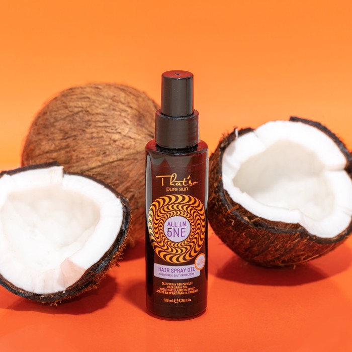 That'so All In One Hair Dry Oil Threptiko Ladi Mallion me Prostasia apo UV Alati kai Xlorio 100ml